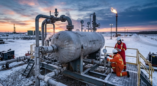 Maximizing Oilfield Safety with a Flare Knockout Drum