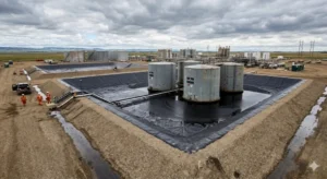 Alberta containment rental solutions supporting Secondary Containment Alberta requirements at an oilfield storage site